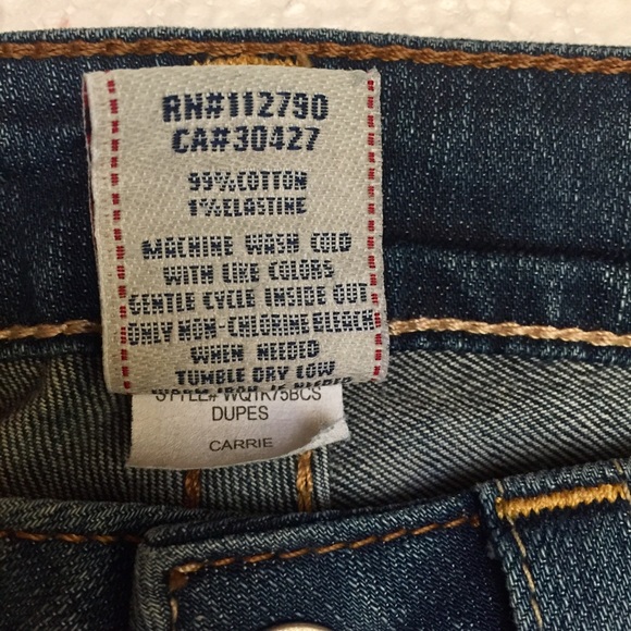 True Religion Carrie Flare Jeans  Sz 26 - Picture 4 of 4